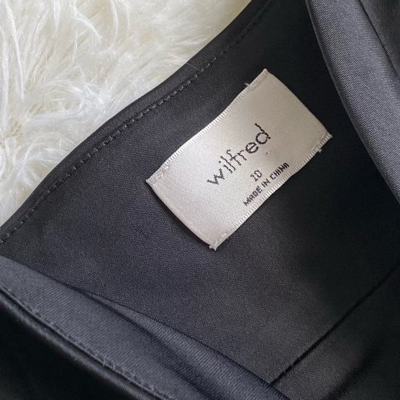 Aritzia Wilfred Black Fresca Dress - Picture 9 of 15